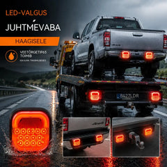 🚦【Universaalsed 12 V / 24 V】🚦 LED-tuled auto haagisele