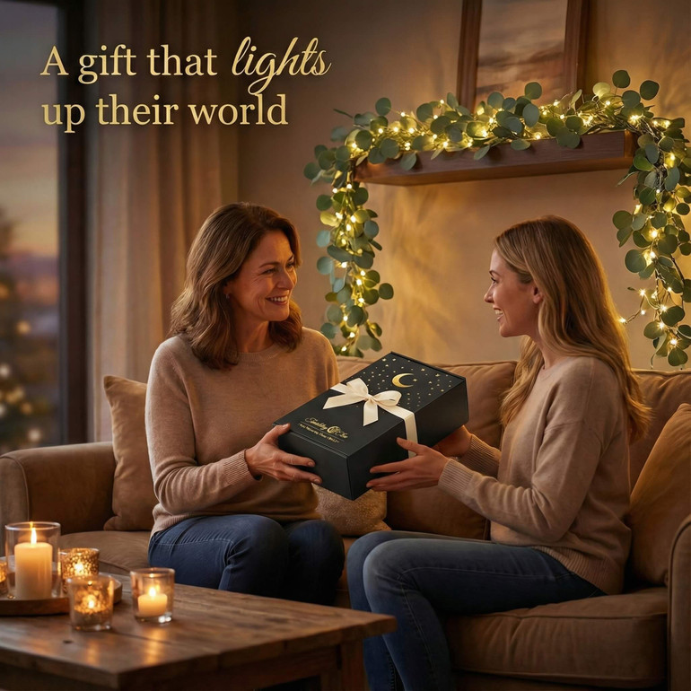 💡☀️La guirnalda de luces LED con forma de hojas de eucalipto crea un ambiente romántico.
