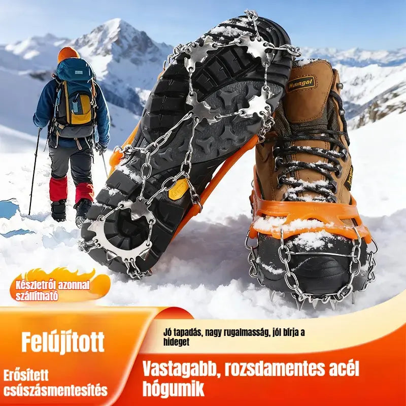 📢📢⏰ Csúszásgátló hágóvas túrabakancsokhoz és cipőkhöz