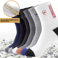 🧦30%OFF【10pares】Calcetines deportivos transpirables, antiolores y absorbentes del sudor para hombre