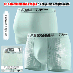Calzoncillos bóxer de malla transpirable de seda helada para hombre