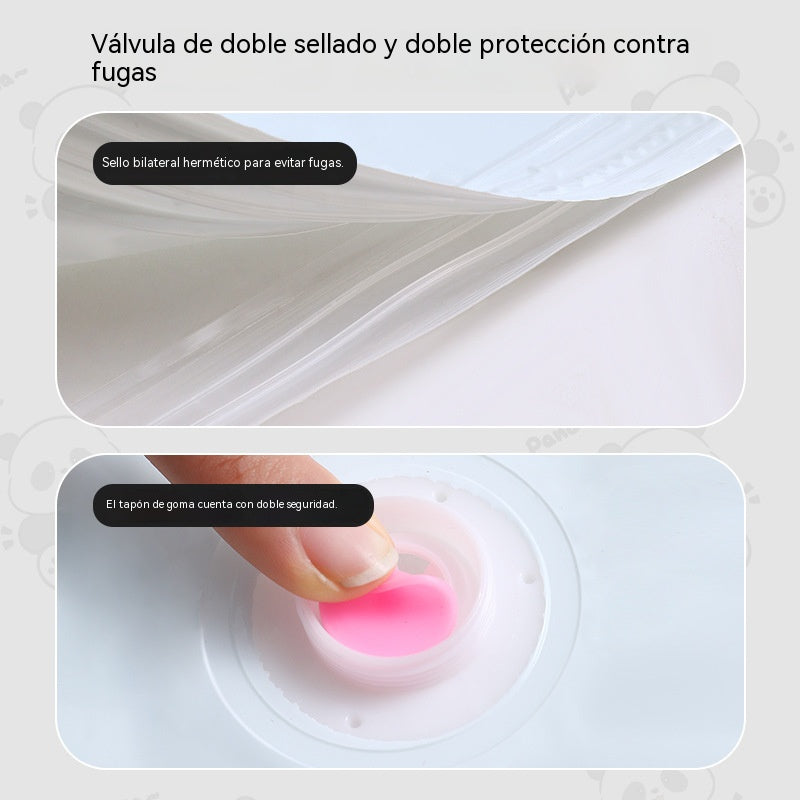 🧳【60*80cm】【Juego de 5 piezas】💨 Bolsa de almacenamiento al vacío grande y compresible: no requiere bomba, es a prueba de fugas e ideal para ahorrar espacio en maletas y en casa ✈️