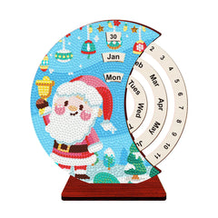 💎✨ Kit DIY Diamond Painting – Calendario de Pared con Cristales Brillantes, Decoración de Salón, Manualidad Relajante 📅🖼️