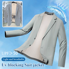 🧊🥼【M-5XL】Chaqueta de negocios de verano súper delgada para hombre