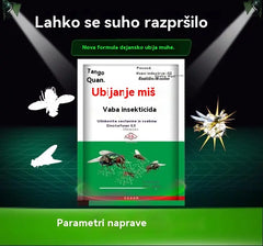 🦟【10 vrečk】 🦟Insekticid v spreju za uničevanje muh, brez vonja, zdravilo proti komarjem, za gospodinjsko uporabo