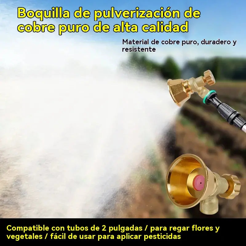 🔥Compra uno y llévate otro gratis🔥🌾Boquilla de Riego Ajustable de Latón para Pulverizador Agrícola ✅️Pago contra entrega