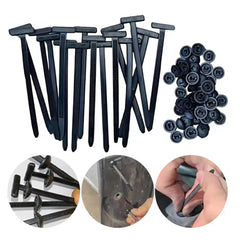 🚗🚗【100 piezas】Hebilla universal de nailon para bridas de cables. Clips para bridas de cables de coche.