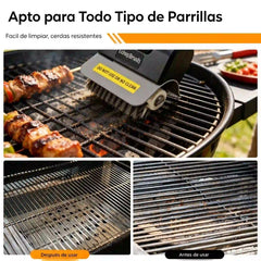 🔋🧹 Bezdrátový elektrický kartáč na čištění grilu – lithiová baterie, multifunkční a snadno použitelný 🔥🍖