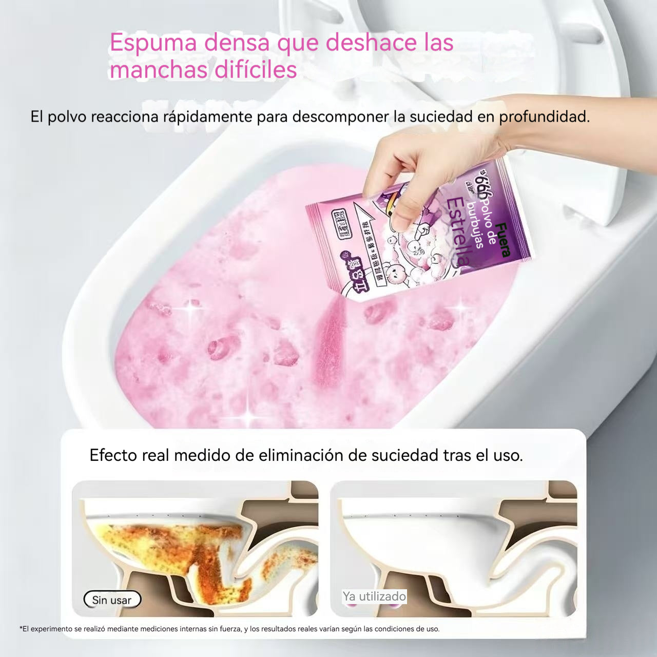 🔥 1 caja (6 bolsas) – solo 25 € 🫧🚽 Tabletas Efervescentes para Inodoro – Limpieza Profunda, Eliminación de Sarro y Aroma a Melocotón ✨🫧