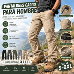 💥🔥 [S-6XL] pantalones de trabajo para hombres pantalones militares ❤️ (40-105kg)