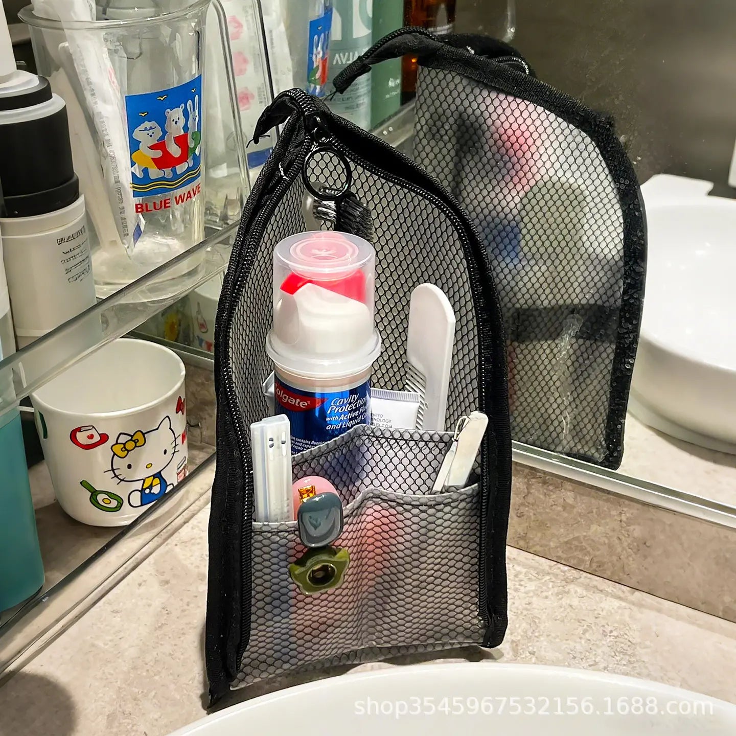 【🔥Compre 1 y obtenga 1 gratis🔥2 piezas】Neceser de viaje portátil, ligero e impermeable.