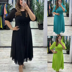🏆【🔥Venta caliente】💥👗【S-5XL】Nuevo vestido de moda, diseño clásico, elegante y sencillo.