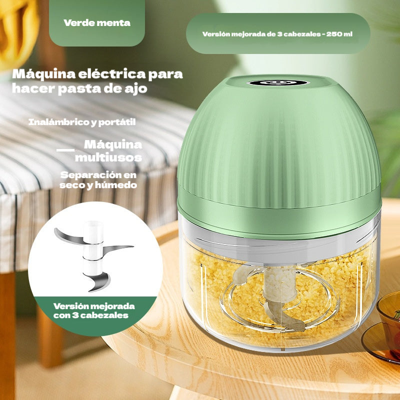 🧑‍🍳Mini procesador de alimentos inalámbrico multifuncional