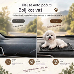 🐶✨ Okrasek za avto v obliki kodrasta: najljubša popestritev armaturne plošče