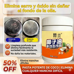 🔥【30% OFF】🔥【Compra 1 y llévate 1 gratis】Crema limpiadora doméstica multifuncional para limpiar aceite, óxido y sarro.