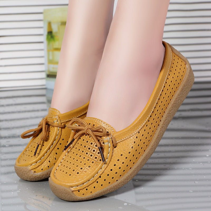 【35-41】2025, zapatos de mujer con suela suave, planos y versátiles, nuevo estilo