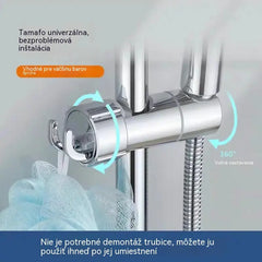 🚿 Univerzálny držiak sprchy - Nie je potrebné vŕtať | Inštalácia za 3 sekundy, super pevný a perfektne sedí