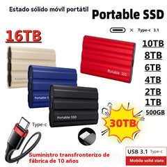 💽 Disco duro portátil para teléfono y ordenador （16 TB）