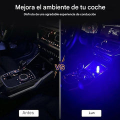 【¡50% de descuento!】Luz nocturna para coche con USB