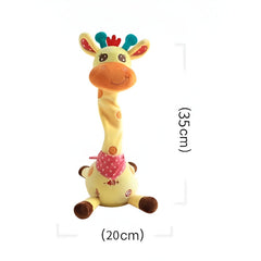 🦒👼Una jirafa de peluche interactiva, 🎵una linda compañera que cantará contigo.
