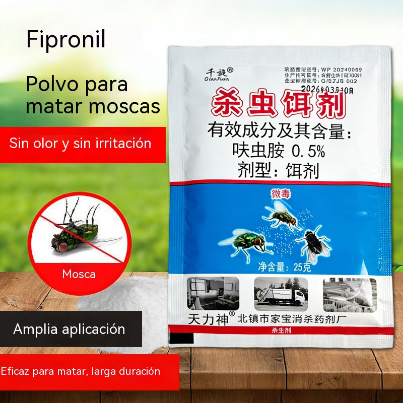 【10 Paquetes】🦟 Especialmente diseñado para el control de mosquitos y moscas en granjas, ¡un paquete puede matar pulgas/saltamontes/cucarachas/moscas/mosquitos!