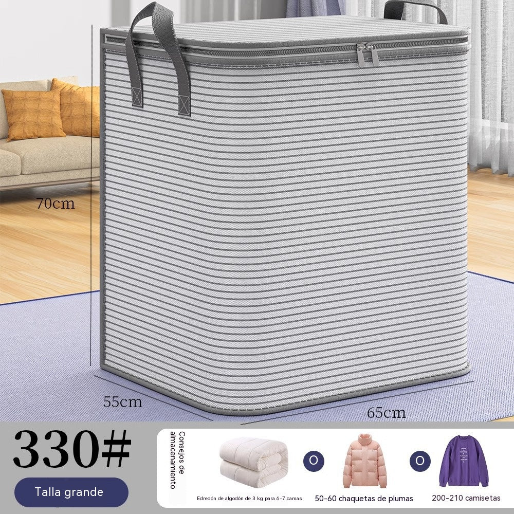 Bolsa de almacenamiento grande plegable con asas