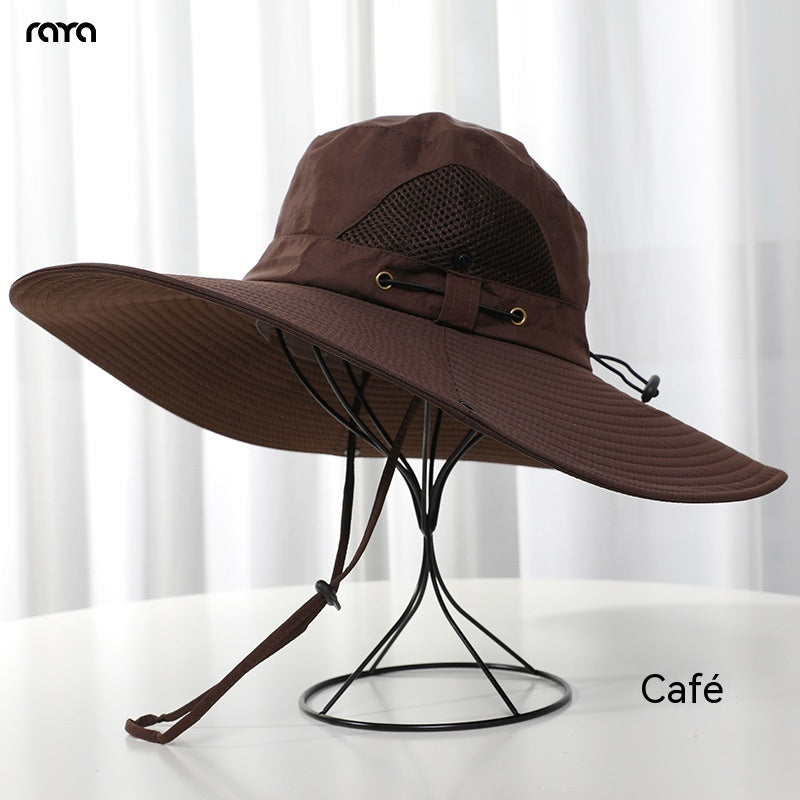🔥【Compra 1 y llévate 1 gratis】👒Sombrero de pescador para exteriores de verano, sombrero de protección solar para pesca