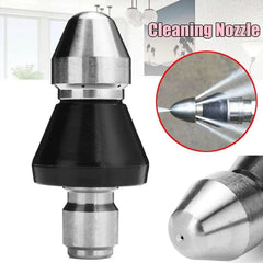 🔥(1/4 pulgada + tapón) boquilla de alta presión de acero inoxidable para desatascar tuberías de alcantarillado