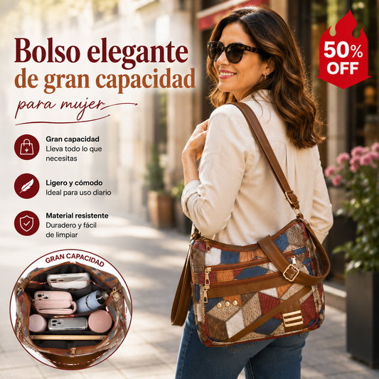 👜【45% OFF】🔥 Bolso de hombro a juego de color de cuero suave de PU de nueva moda