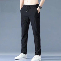 【Compre 1 y obtenga 1 gratis】👖【M-5XL】2025 nuevos pantalones elásticos informales para hombre, cómodos y a la moda