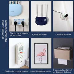 【30 pares】Clip sin taladrar, gancho adhesivo impermeable, gancho transparente