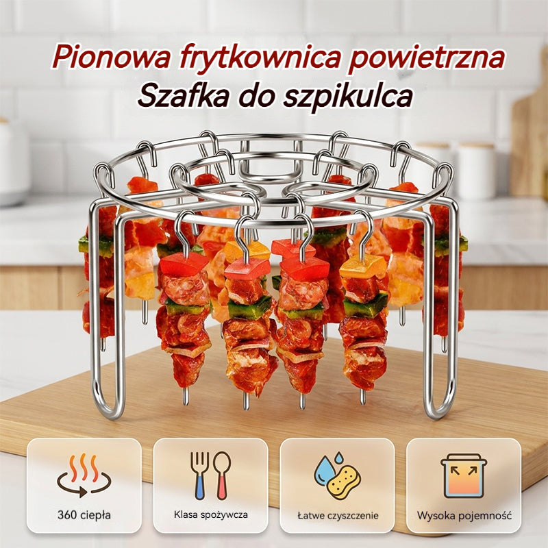✨Grill ze stali nierdzewnej do kebabów🍢