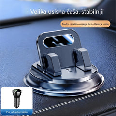🎯 50% POPUSTA NA SVE! Rotirajući držač za telefon – siguran nosač za nadzornu ploču, guma visokog prianjanja 🧭🔄 【Zajamčena kvaliteta】