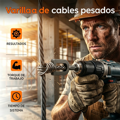 【5 unidades 25 euros】Taladro universal con cable trenzado para taladros eléctricos