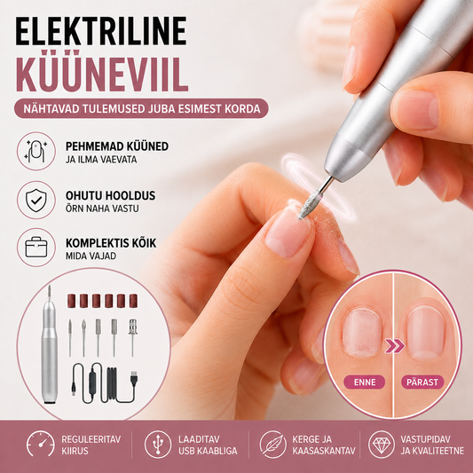 💅👍 Elektriline küüneviil onühhomükoosi raviks
