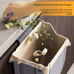 🗑️🚪Viseća sklopiva kanta za smeće za kuhinju, viseća kanta za smeće za vrata kućnog ormarića