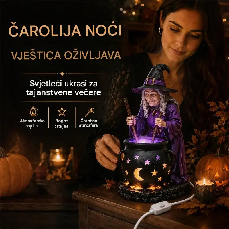 🧙‍♀️🎃Kip vještice za Noć vještica u kotlu