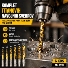【Kupite 6, dobite 6 brezplačno (12 kosov)】Komplet večnamenskih svedrov
