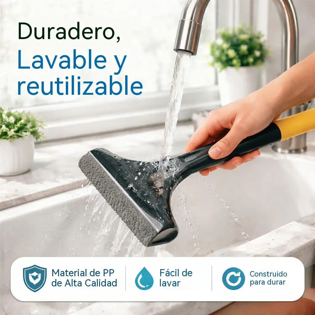 ✨Cepillo de limpieza multiusos 2 en 1✨Ayuda de limpieza eficaz