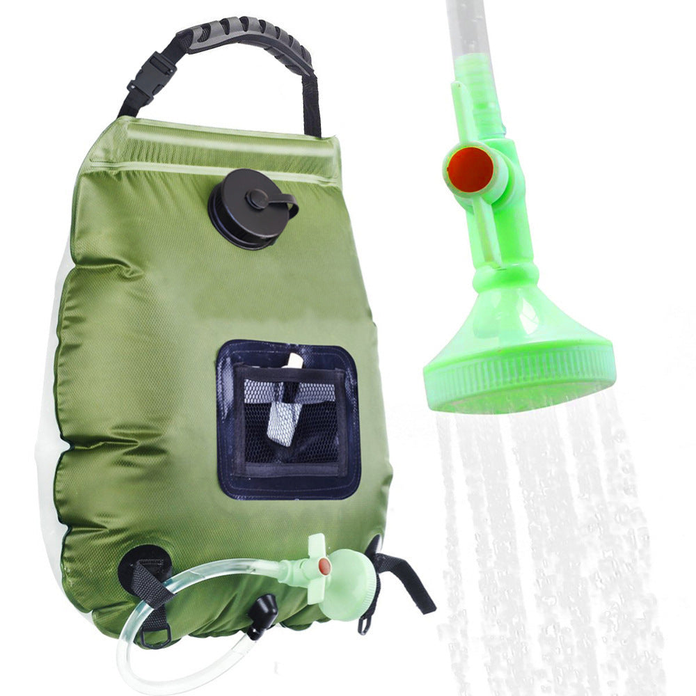 Bolsa de ducha para camping al aire libre de 20 litros