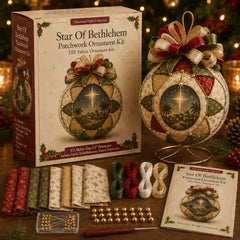🎄✨ ¡Especial de Navidad! Kit de decoración navideña de patchwork para el Nacimiento de Jesús: ¡crea exquisitos recuerdos hechos a mano! 🎁🙏