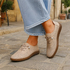 🌸【35-42】👡 Sandalia con recortes para mujer – Ligera, transpirable y con tacón bajo🌬️