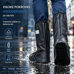 【1 par】Zaščitite svoje superge pred premočenjem! Trpežne vodoodporne prevleke za čevlje: nedrseče in zložljive – preproste za prenašanje v torbi