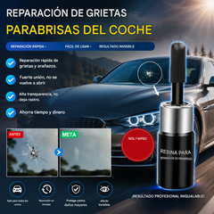 🔥【Compra uno y llévate otro gratis】🚗 Líquido reparador de grietas, adhesivo para eliminar arañazos y fisuras