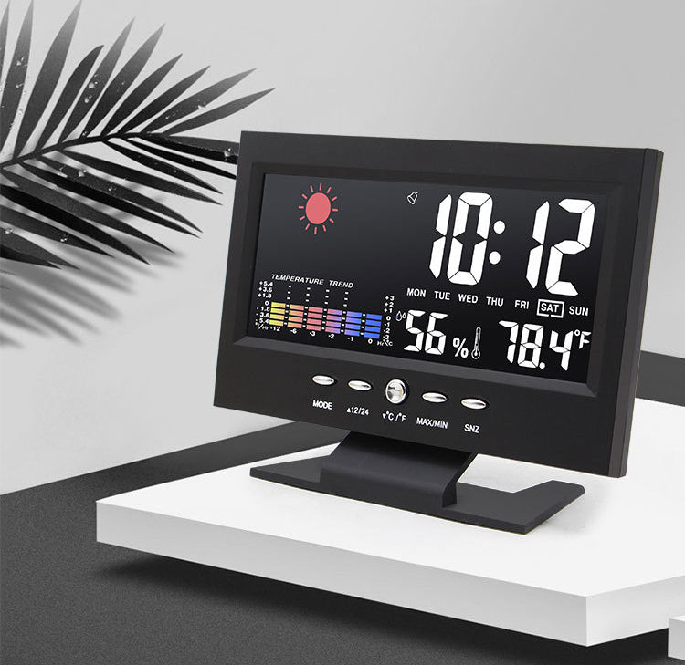 🎁Reloj meteorológico más vendido Reloj meteorológico 8082T