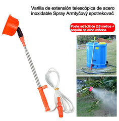 【Brazo Telescópico + Boquilla】 Varilla de extensión telescópica de acero inoxidable Spray Armtyčový spotrekovač