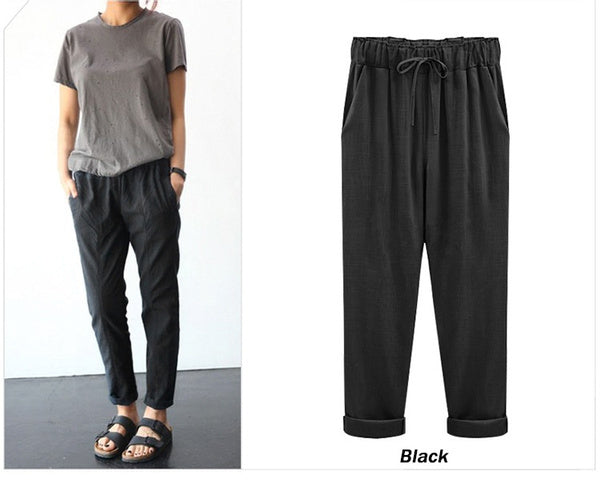 🌺🥰 2025 nuevos pantalones casuales de moda para mujer