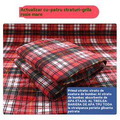【45*60cm】🛌Almohadilla para pañales para adultos lavable de cuatro capas y almohadilla para el cuidado del pañal transpirable