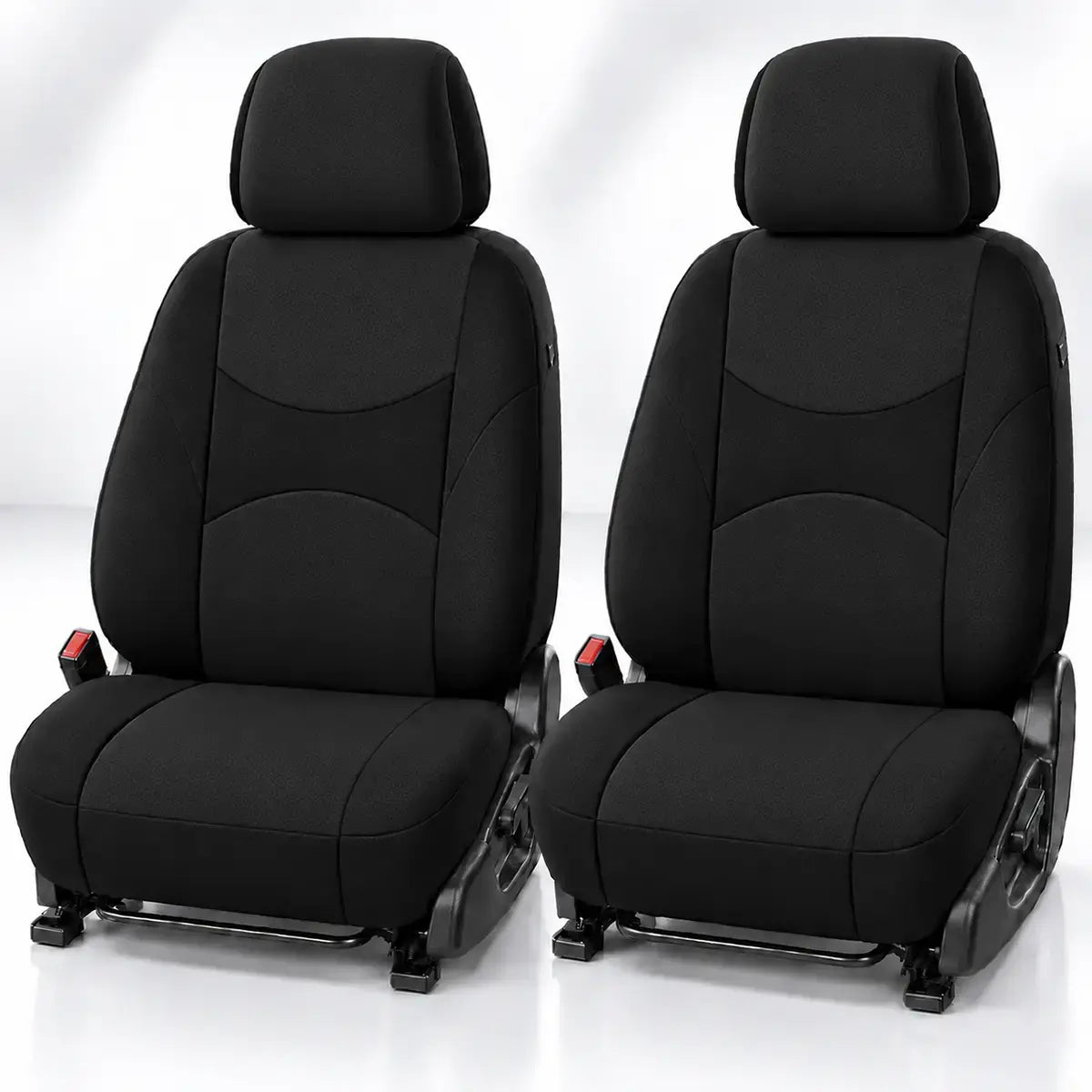 🚗【1 juego 25 euros】✨ Fundas de Asientos Universales para Coche (Incluye Fundas y Reposacabezas) | Tela de Punto Elástica, Suave y Transpirable | Lavable, Fácil de Instalar y Varios Colores 🪑