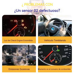 🔧Juego de 5 piezas de kit de reparación de roscas y manguitos de polarización de sensor de oxígeno automotriz